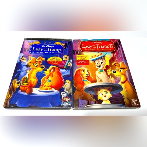 Disney’s Lady & The Tramp 2 DVD Bundle. - Picture 1 of 5